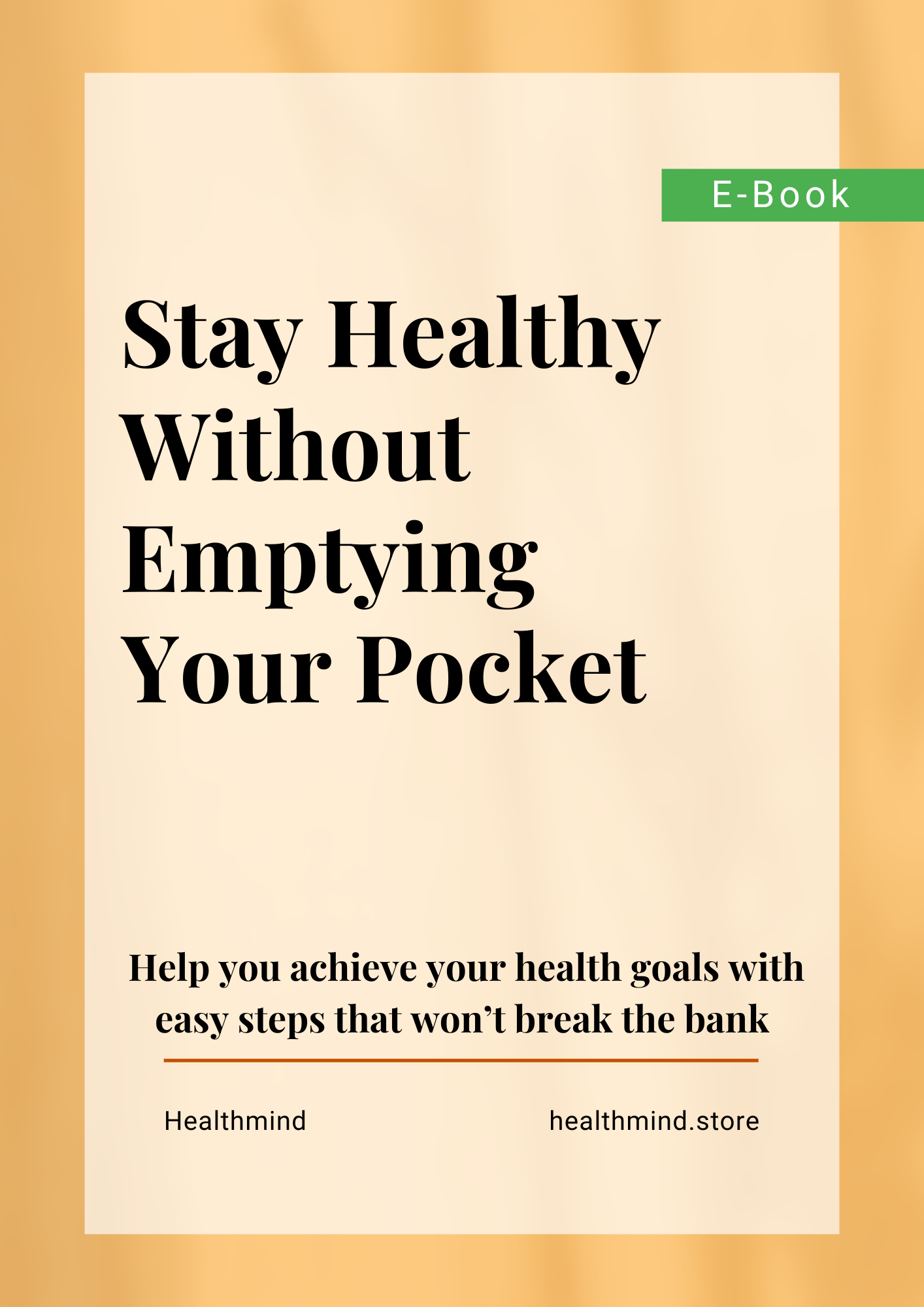 Stay healthy without emptying your pocket